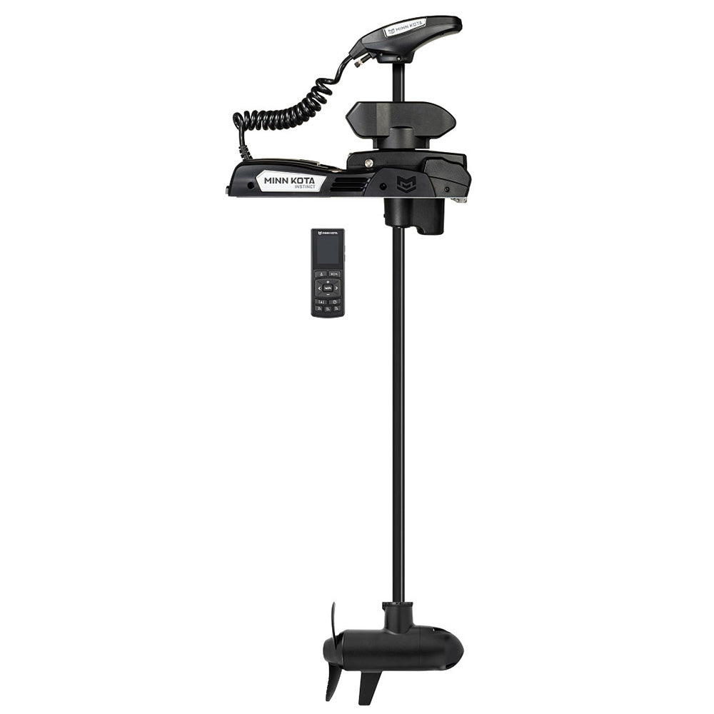 Minn Kota Riptide Instinct QUEST 90115 Trolling Motor wWireless Remote 2436V 90115LBS 60 Black Remanufactured