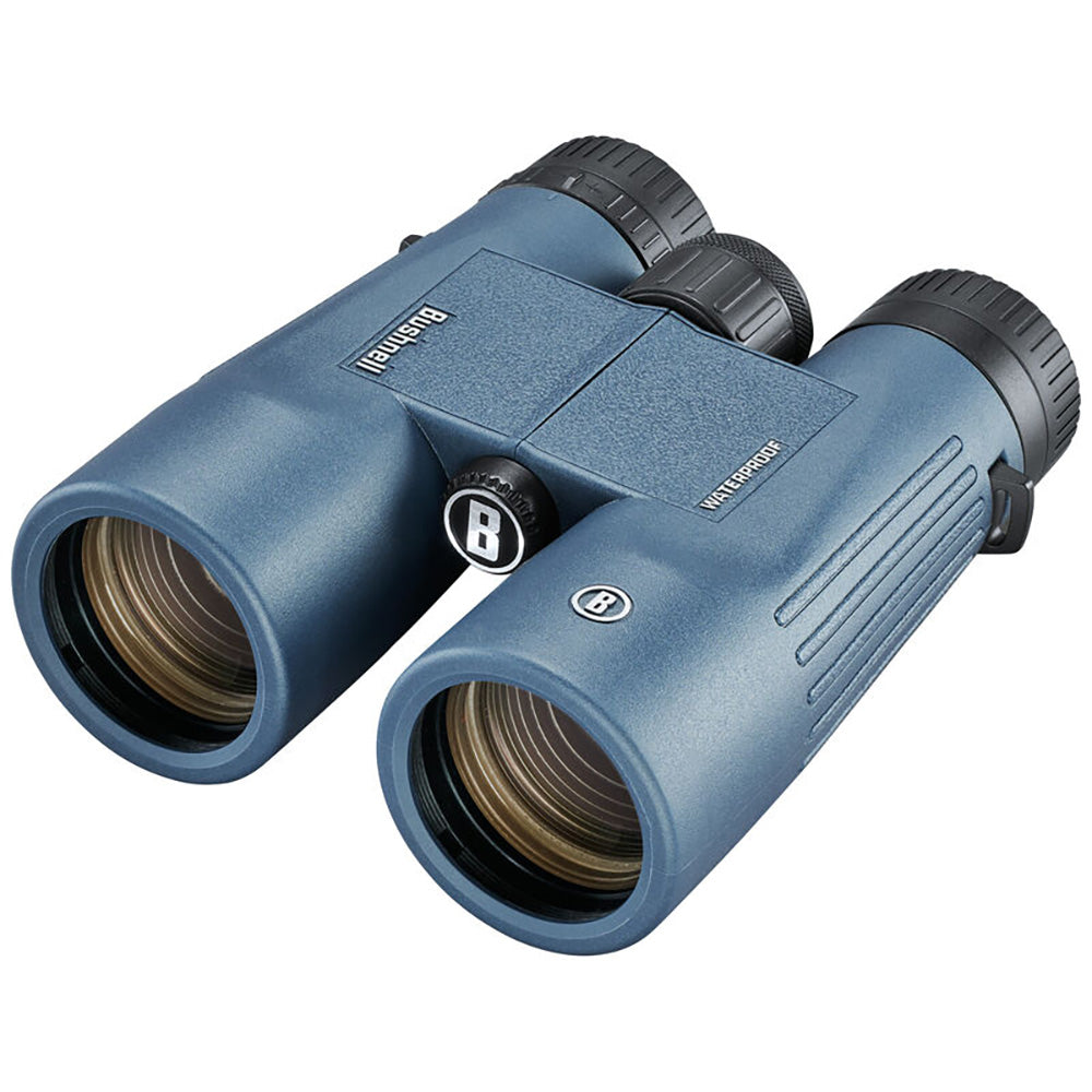 Bushnell 10x42mm H2O Binocular Dark Blue Roof WPFP Twist Up Eyecups 150142R